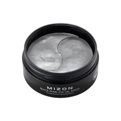 Hidrogelio paakių pagalvėlės su juodaisiais perlais Mizon Black Pearl Eye Gel Patch MIZ0313090004, 60 pagalvėlių
