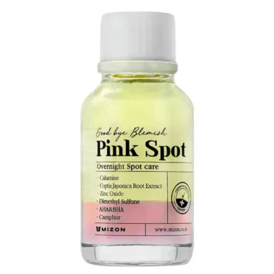 Naktinis serumas probleminei veido odai Mizon Goodbye Blemish Pink Spot Overnight , 19 ml