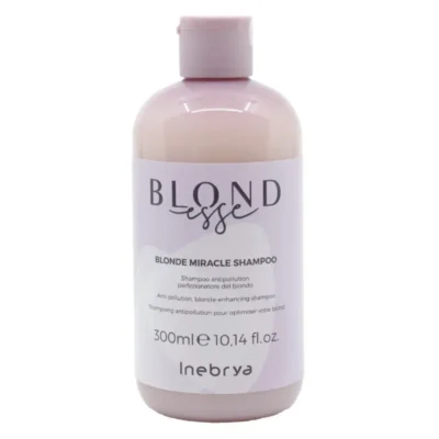 Šampūnas šviesiems plaukams Inebrya Blondesse Miracle Shampoo Anti Pollution , 300 ml
